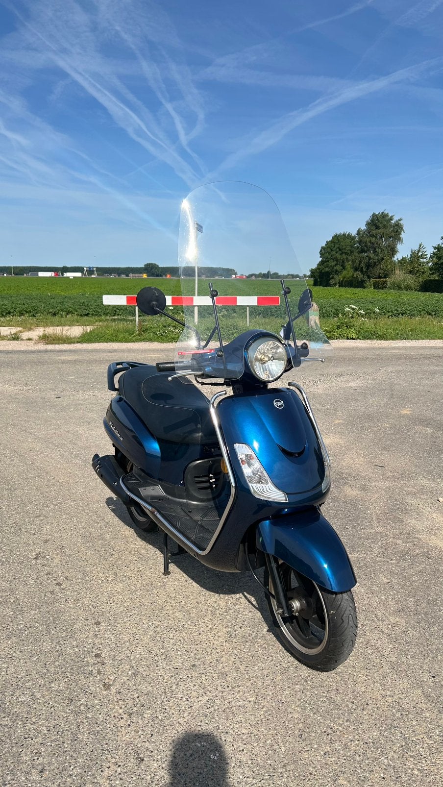 Sym fiddle 2 50s - gele plaat - 2020, Fietsen en Brommers, Brommeronderdelen | Scooters, Zo goed als nieuw, Overige typen, Ophalen