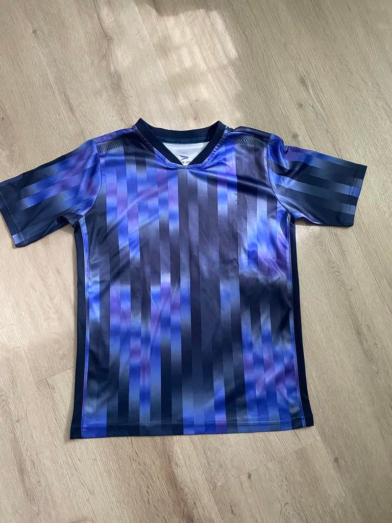 Dutchy sport shirt blauw maat 164, Kinderen en Baby's, Kinderkleding | Maat 164, Ophalen of Verzenden, Gebruikt, Jongen, Sport- of Zwemkleding
