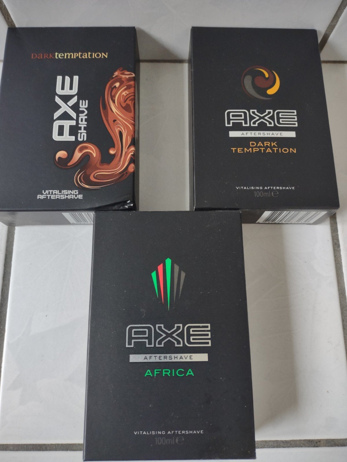 Axe aftershave, Ophalen, Nieuw