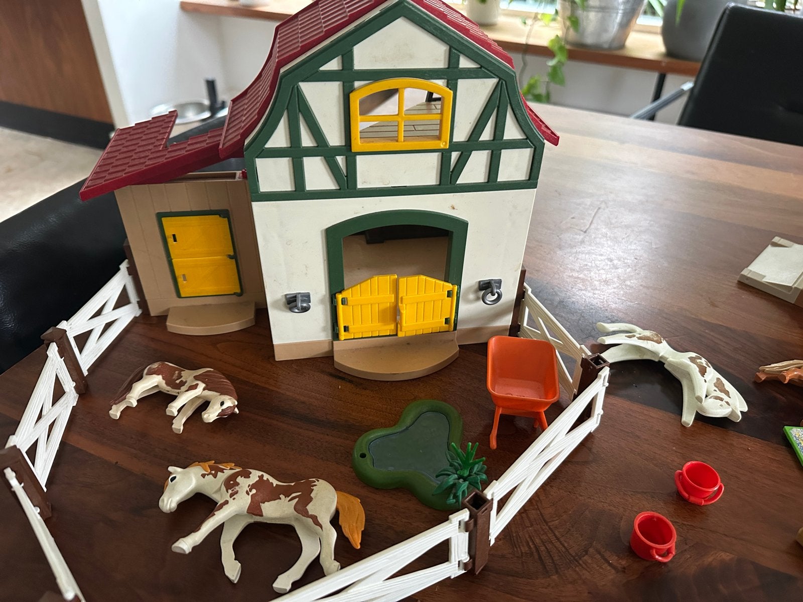 Playmobil maneges (3120, 6927, 4190) - Niet compleet, Kinderen en Baby's, Gebruikt, Gebouw, Losse onderdelen, Ophalen of Verzenden