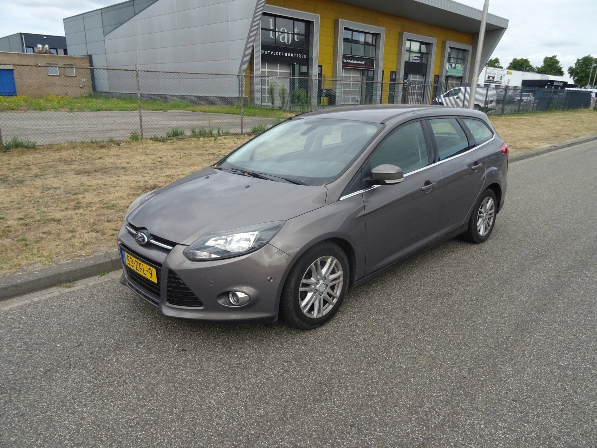 Ford Focus Wagon 1.6 TDCI ECOnetic Lease Titanium, Auto's, Ford, Euro 5, Gebruikt, 4 cilinders, Bruin
