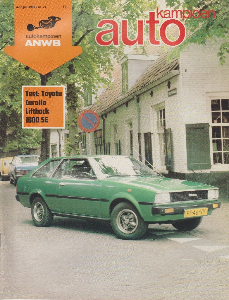 Toyota Corolla Liftback ( E71 ) test in Autokampioen 1980, Gelezen, Toyota, Ophalen of Verzenden, Autokampioen