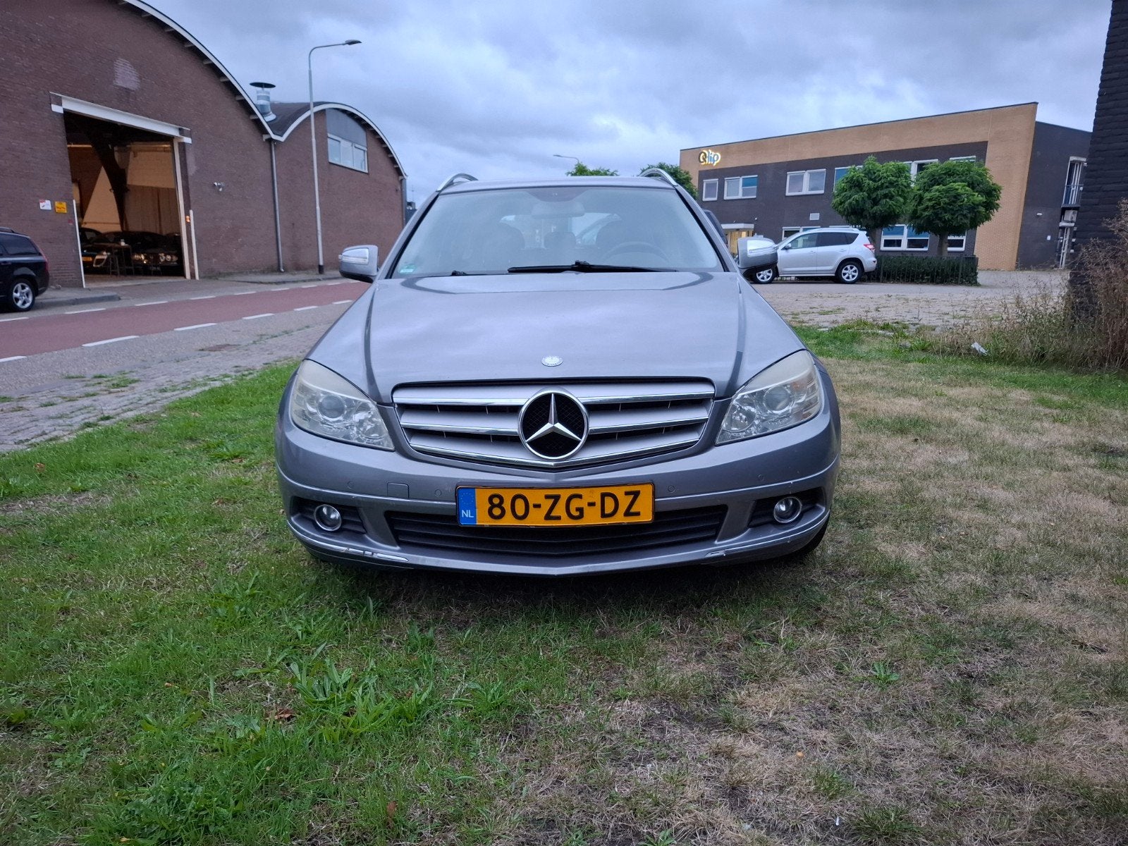 Mercedes-Benz C-Klasse 1.8 C200 Kompr Estate 2008 Grijs Airc, Auto's, Mercedes-Benz, 1800 kg, 4 cilinders, 1796 cc, Origineel Nederlands