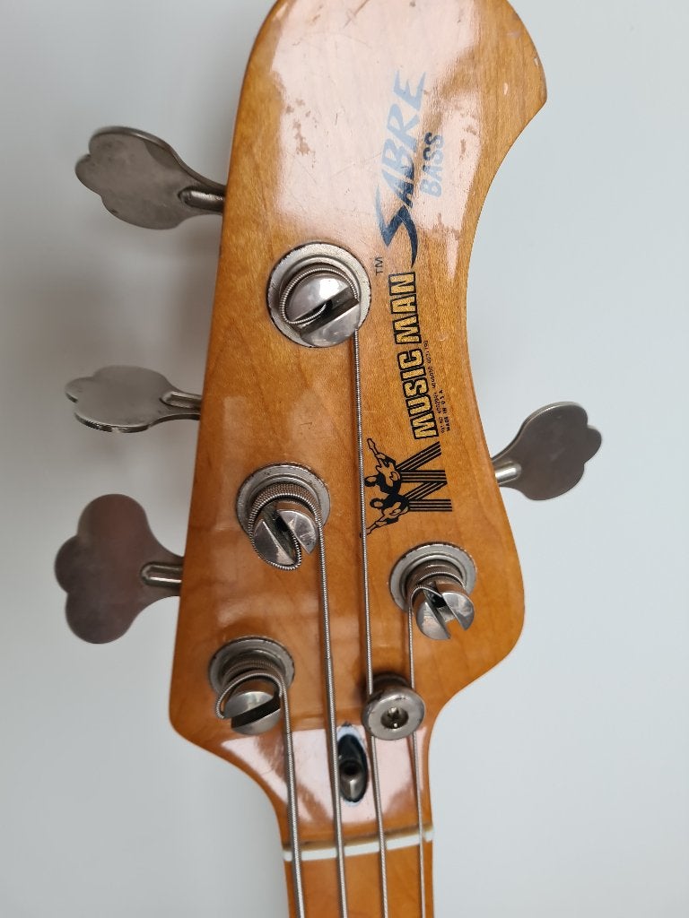 Music Man Sabre  1979_ Monique bass preamp, Ophalen of Verzenden, Gebruikt, Solid body, Overige merken