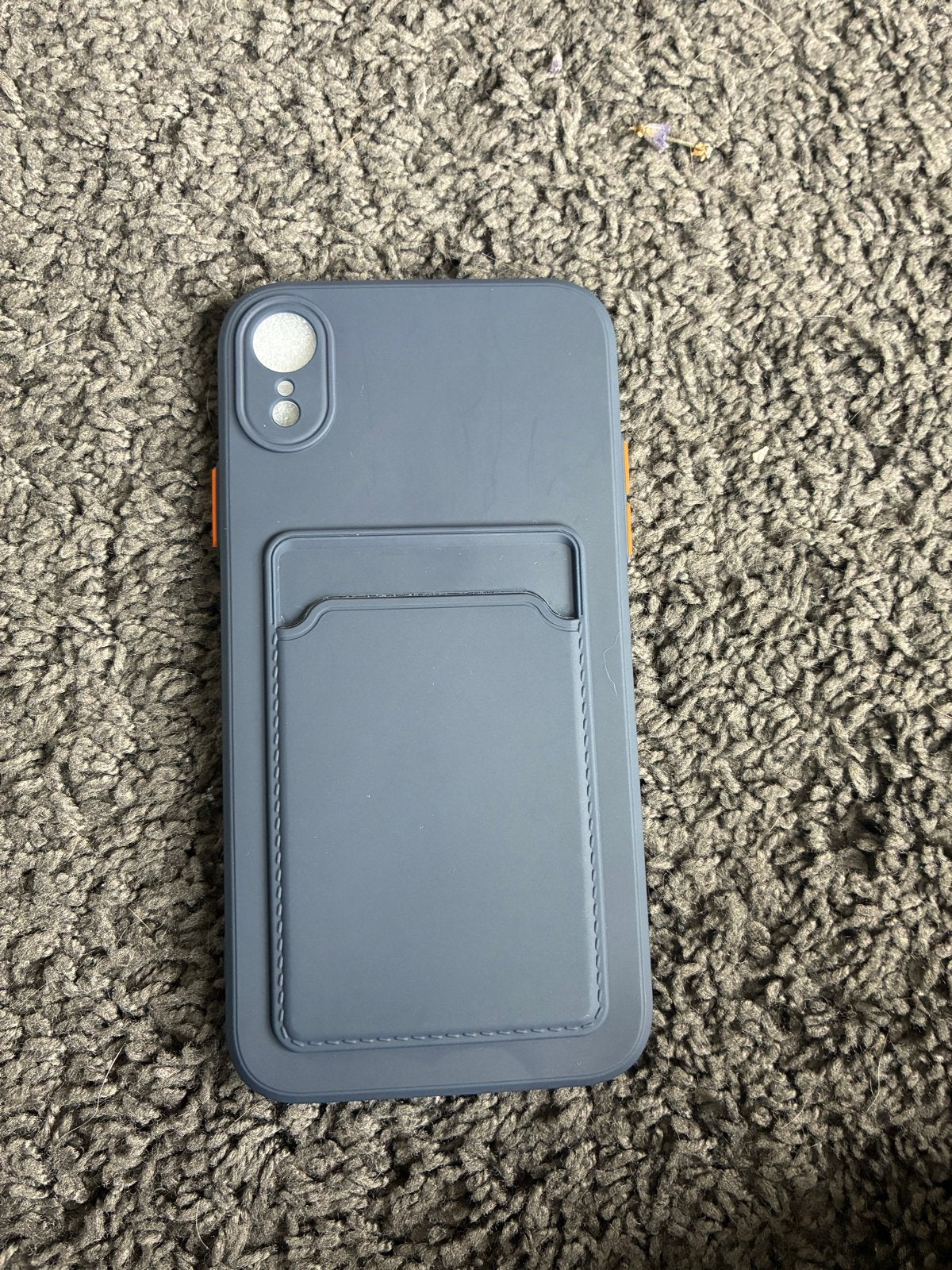Telefoonhoesje met pasjeshouder voor iPhone XR, Gebruikt, Blauw, Hoesje of Tasje, IPhone XR