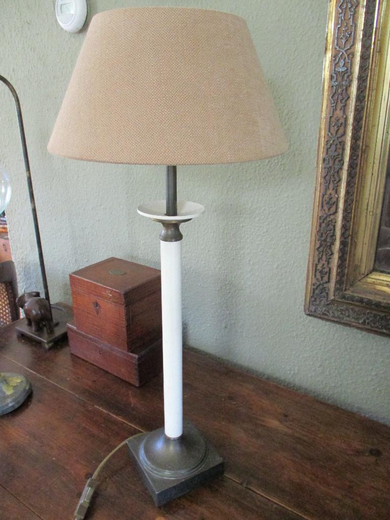 Brocante lampje, Ophalen