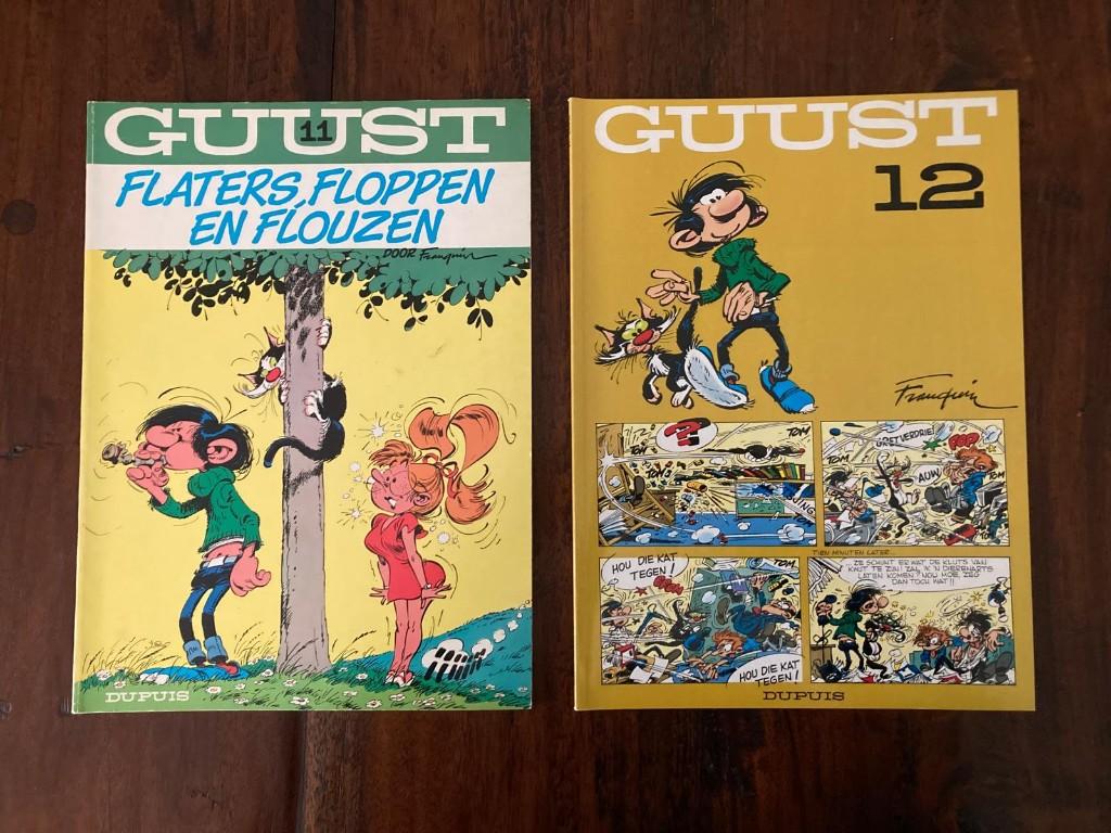 Guust, verschillende stripboeken, Ophalen, Zo goed als nieuw, Franquin, Meerdere stripboeken