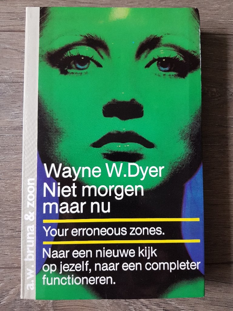 Boek : Niet morgen maar nu -- Wayne W. Dyer, Boeken, Spiritualiteit algemeen, Wayne W. Dyer, Ophalen of Verzenden, Zo goed als nieuw
