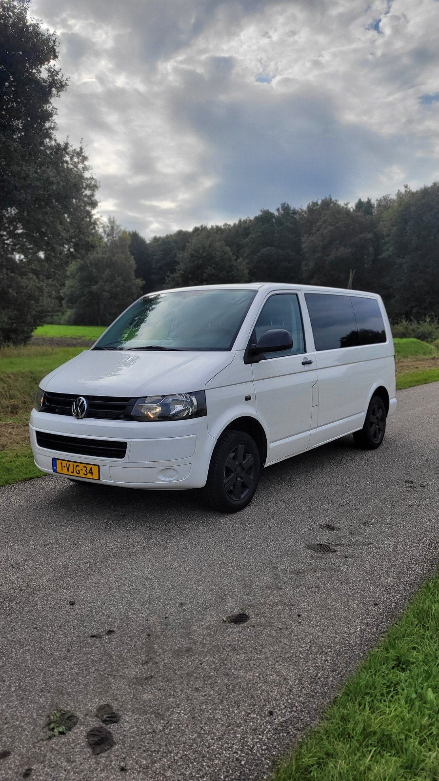 Volkswagen Transporter T5 2.0 D 75KW DC 2010, Voorwielaandrijving, 4 cilinders, Volkswagen, Leder en Stof