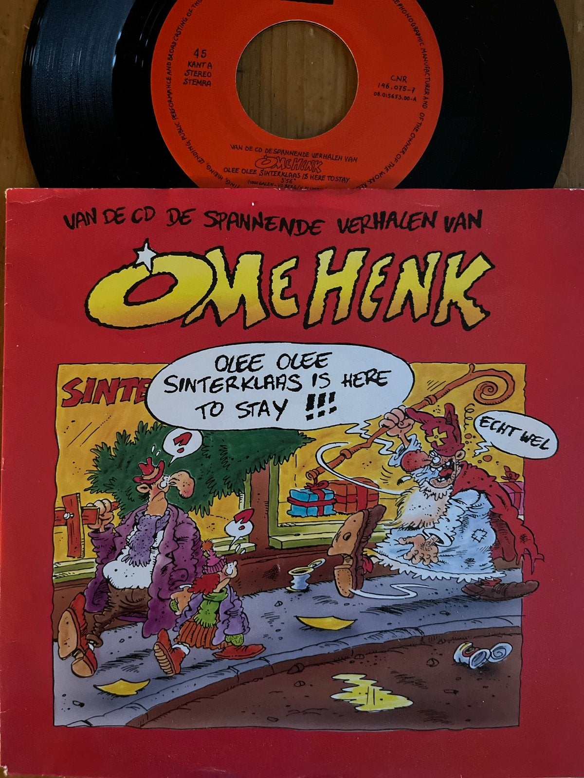 Ome Henk - Olee Olee Sinterklaas Is Here To Stay 7", Ophalen of Verzenden, 7 inch, EP