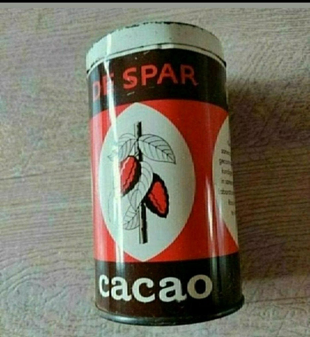 SPAR,Supermarkt,1970,Cacao,Amsterdam,Mokum,De Spar,250 gram, Verzamelen, Ophalen of Verzenden, Gebruikt, Overige