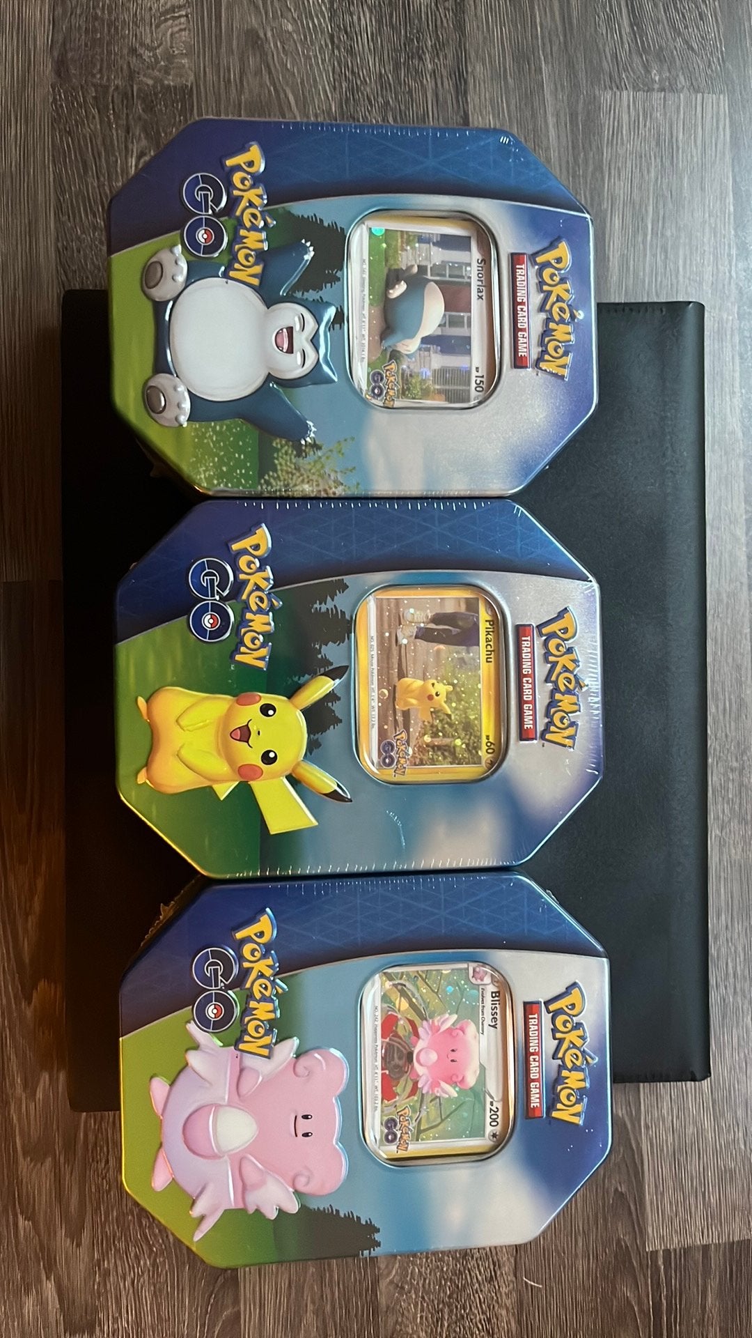 3 x pokemon Go gift tin, Ophalen, Zo goed als nieuw