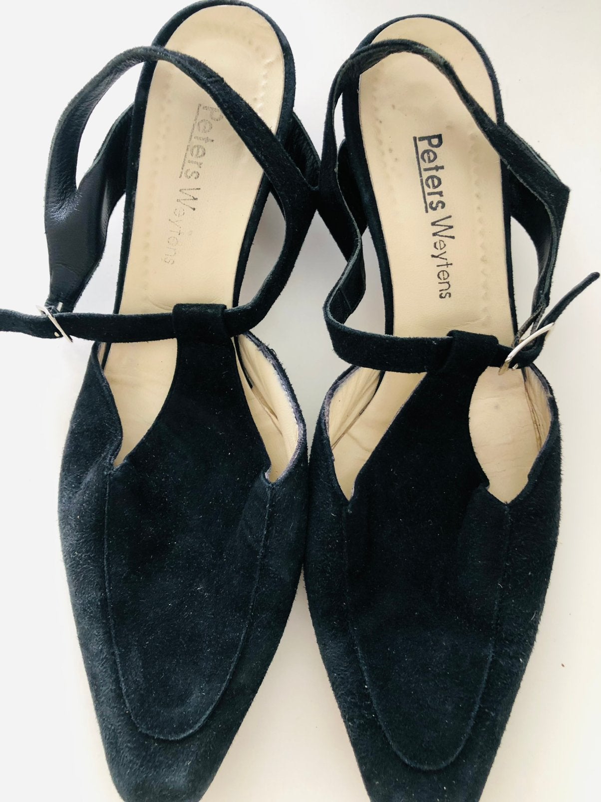 Te koop: leren sandalen, Peters Weytens, 39, Ophalen of Verzenden, Zo goed als nieuw, Sandalen of Muiltjes