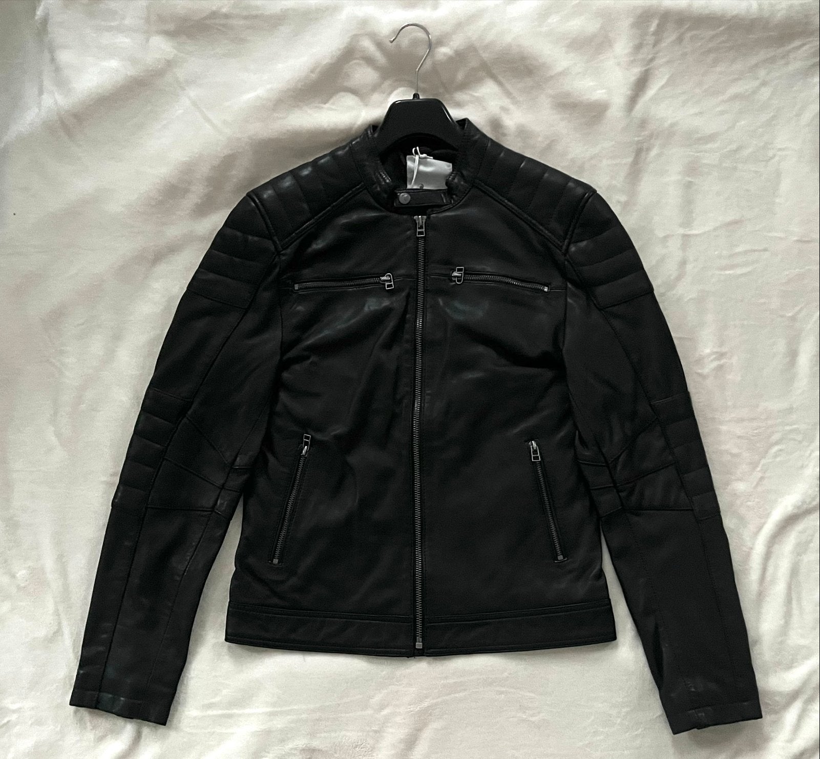 Goosecraft Zwart Leren Jack Heren - Nieuw met prijskaartje, Verzenden, Nieuw, Maat 46 (S) of kleiner, Zwart