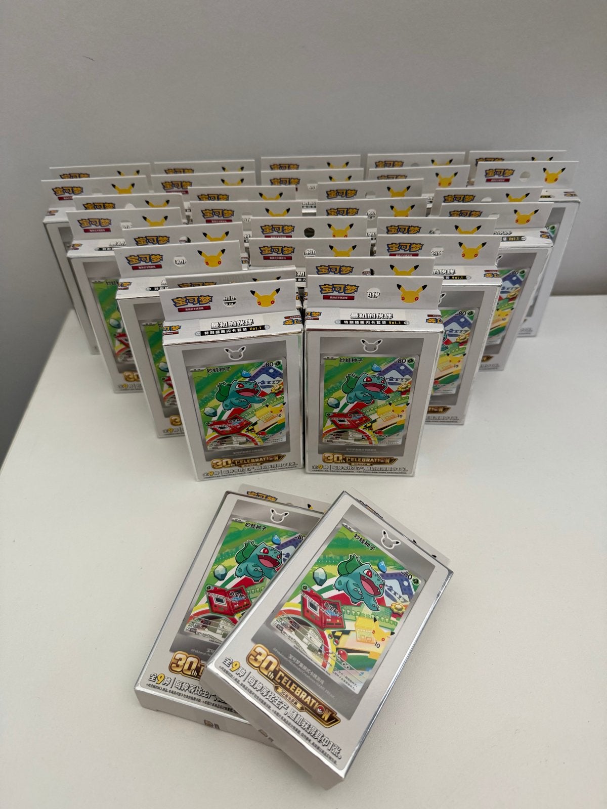 Verzegelde Pokémon 30th Anniversary First Partner Pack (CN), Ophalen of Verzenden, Nieuw, Overige typen