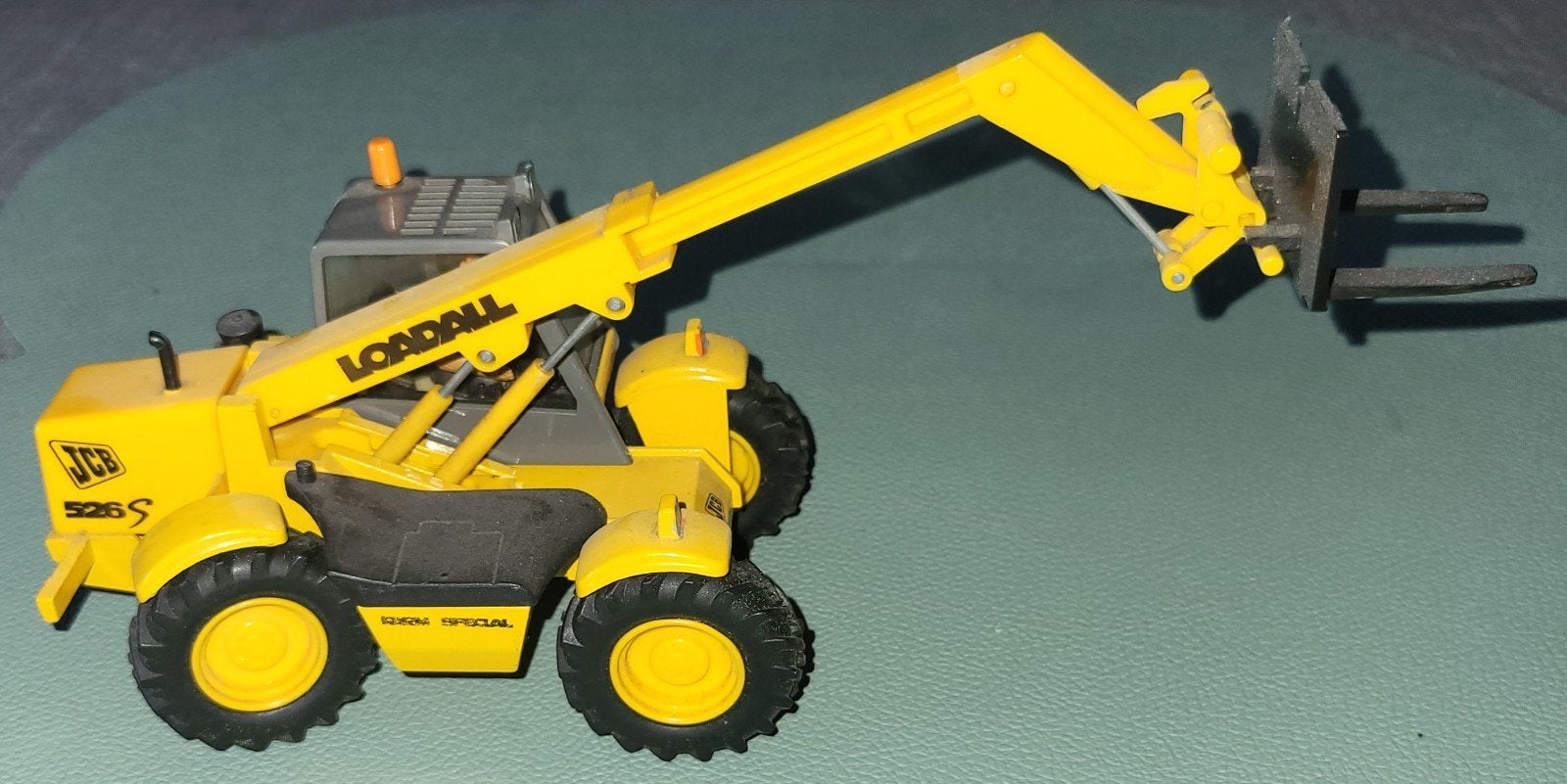 Britains Toys JCB 526S LOADALL TELESCOPISCHE HEFTRUCK, Ophalen of Verzenden, Gebruikt