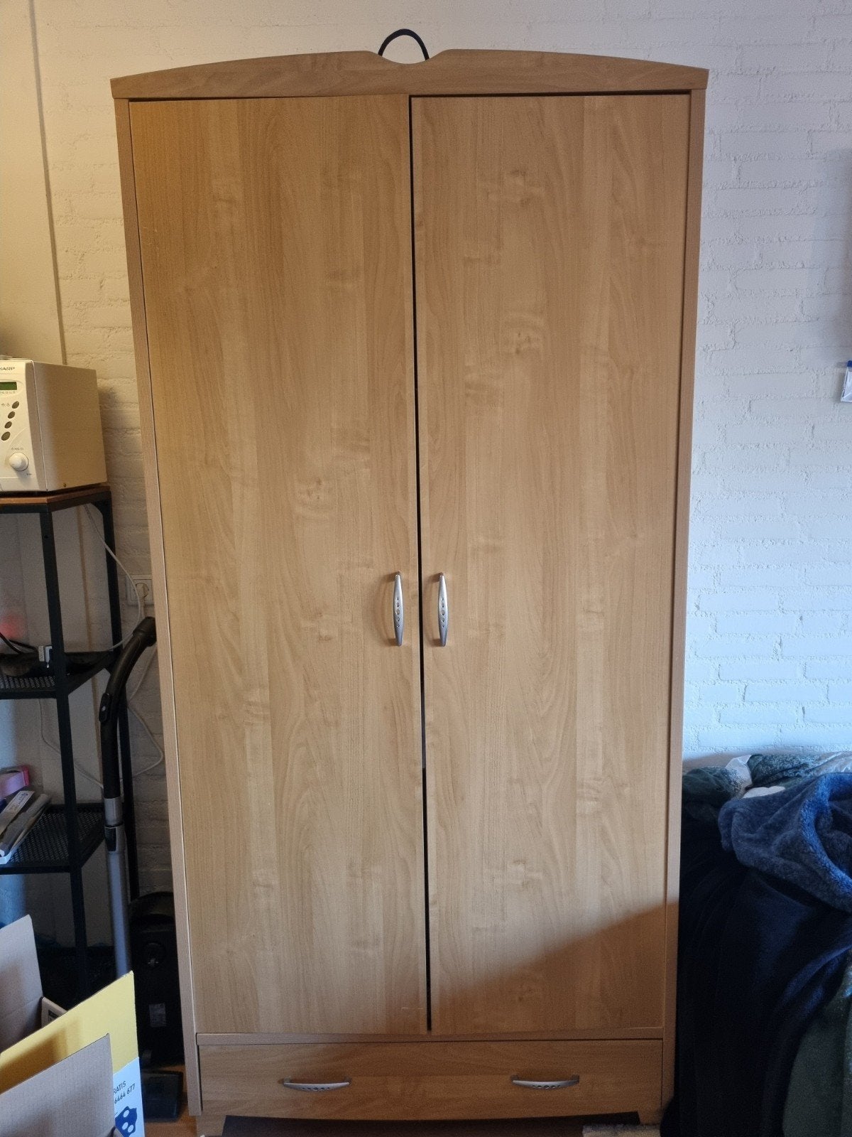 Mooie kledingkast, Huis en Inrichting, Kasten | Kledingkasten, Ophalen, Gebruikt, 100 tot 150 cm, 150 tot 200 cm