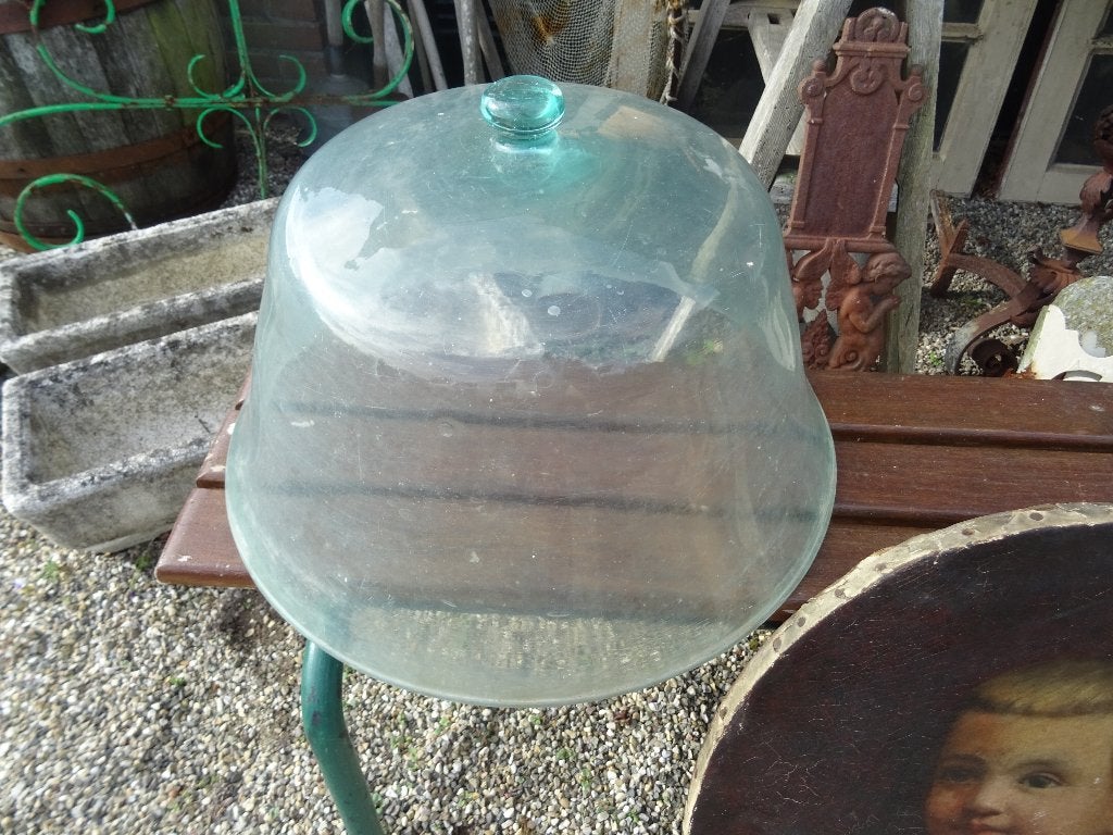 erg mooie Franse meloenstolp meloencloche stolp cloche (2), Antiek en Kunst, Ophalen