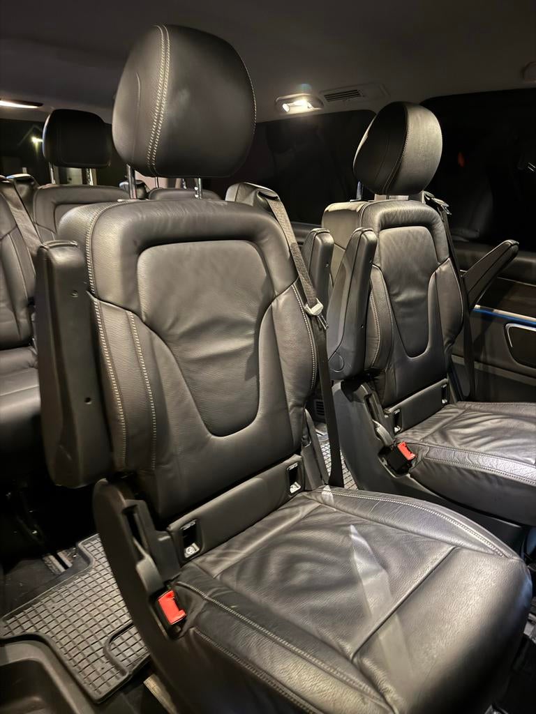 Mercedes V-klasse W447 LUGANO leren stoelen + tafel AMG 2021, Auto-onderdelen, Interieur en Bekleding, Mercedes-Benz, Gebruikt