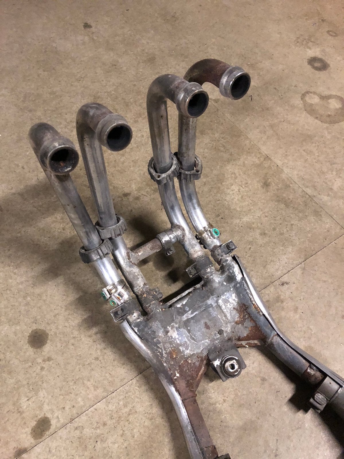 Yamaha YX 600 Radian 1986-1990 Uitlaatsysteem, Motoren, Gebruikt, ., Ophalen of Verzenden, .