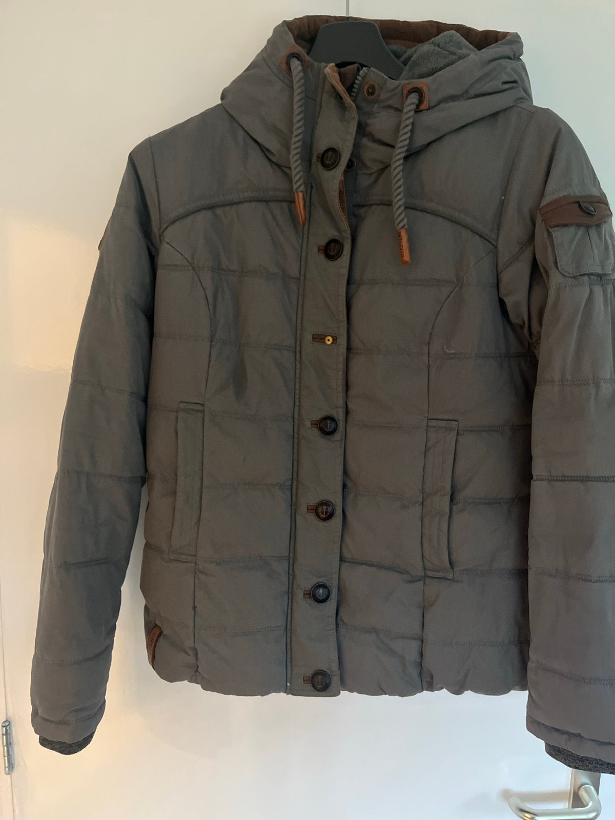 3 x gedrage Naketano winterjas maat L.  Nu 15,-, Ophalen of Verzenden, Zo goed als nieuw, Maat 42/44 (L), Groen
