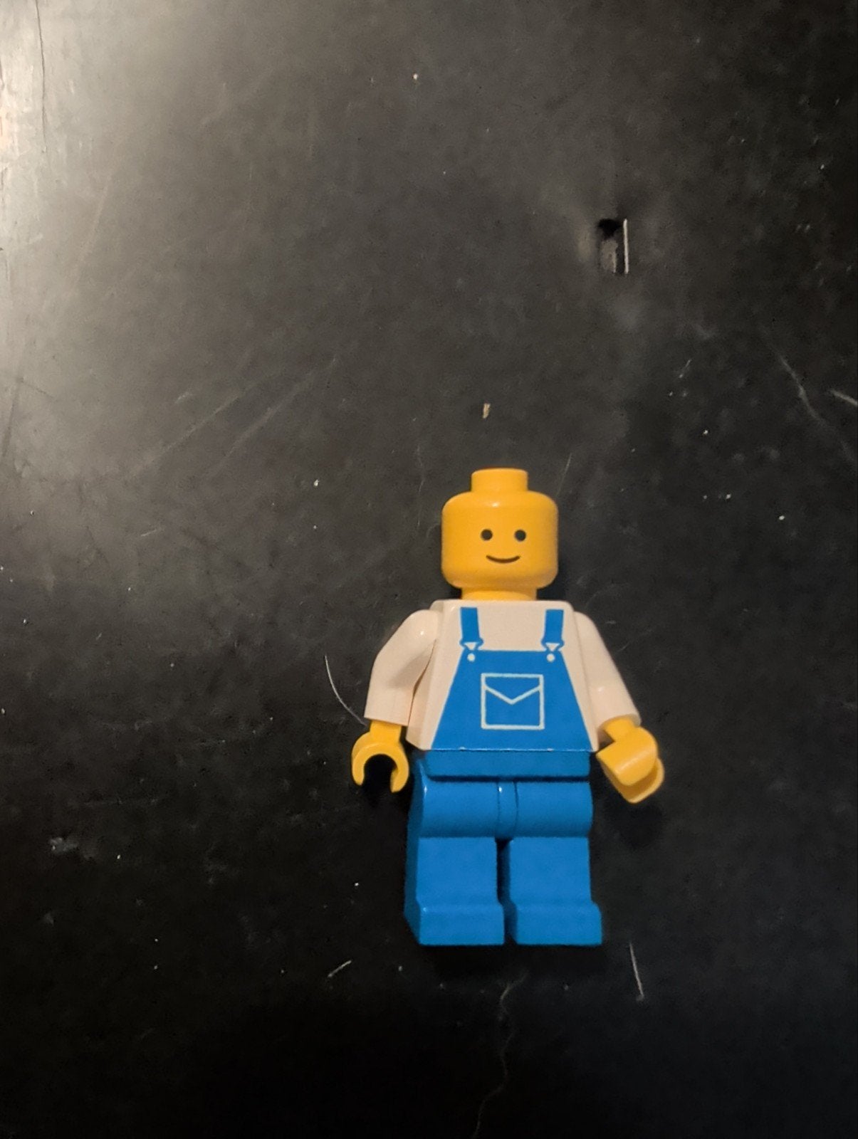 Lego Minifiguur Postbode met Blauwe Overalls, Ophalen, Inclusief minifiguren, Gebruikt, Lego