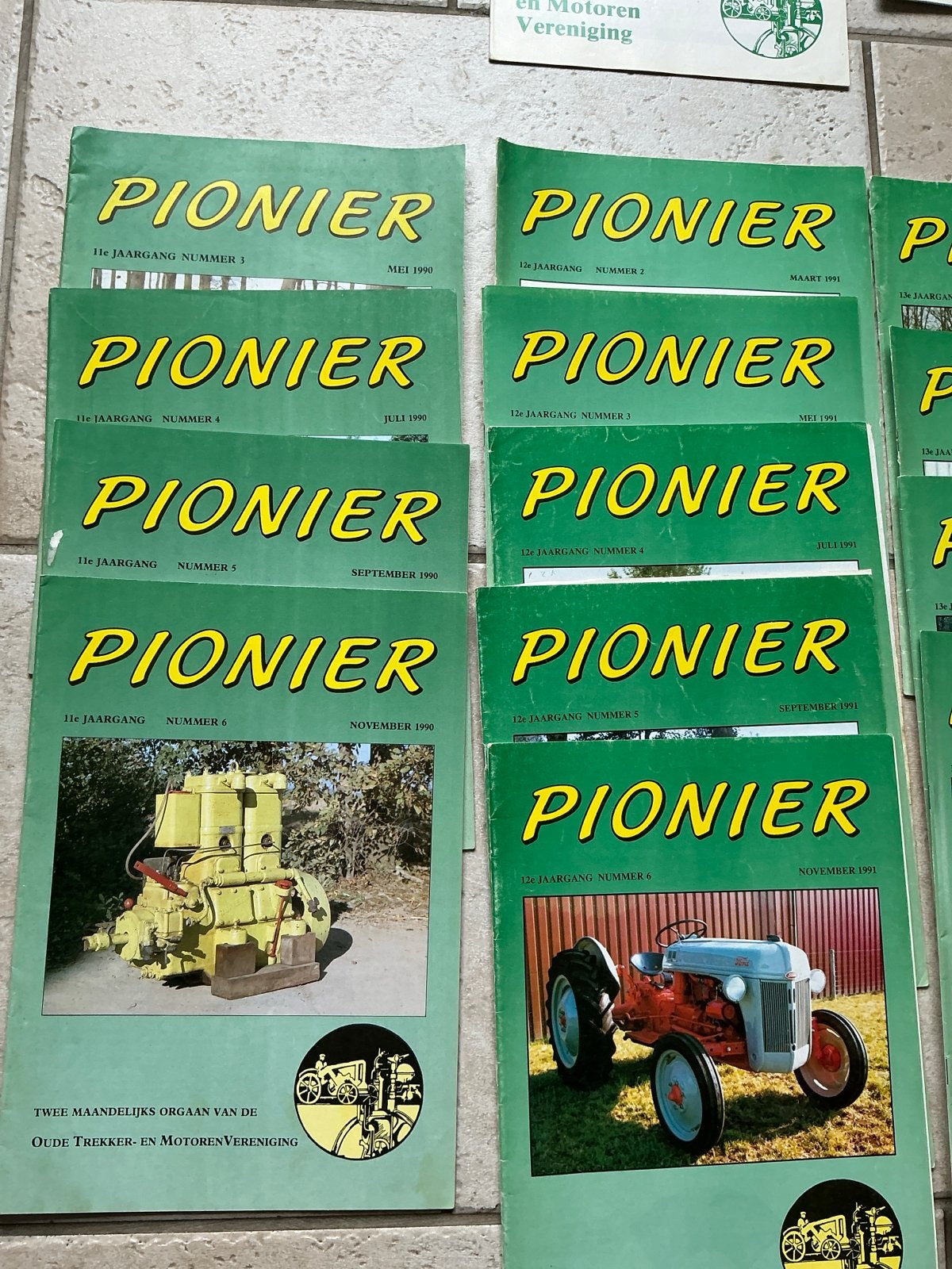 Pionier tijdschriften - Oude Trekker en Motoren Vereniging, Ophalen of Verzenden, Gelezen, Overige typen