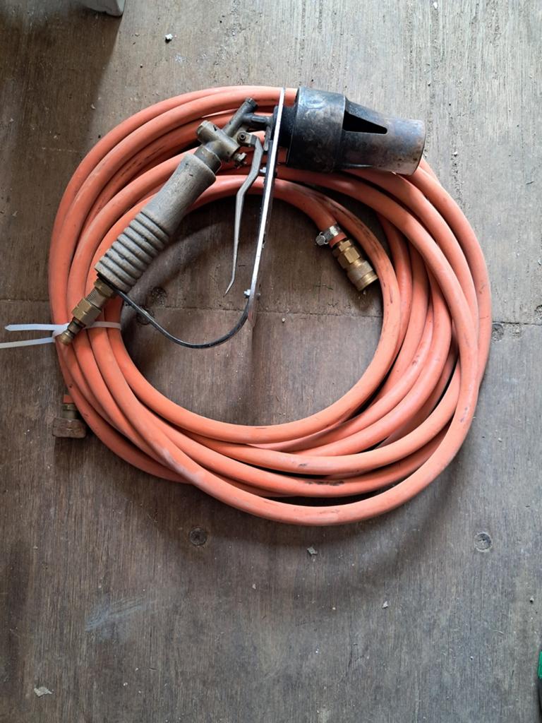Brander met slang, Doe-het-zelf en Verbouw, Gereedschap | Handgereedschap, Gebruikt, Ophalen of Verzenden
