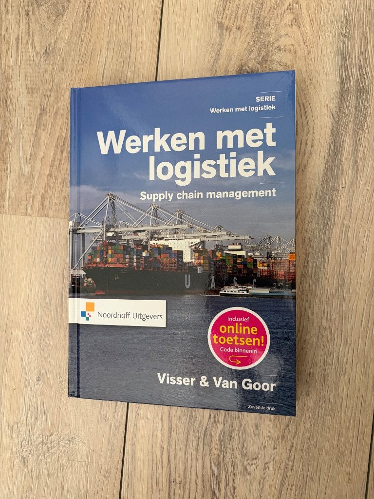 Werken met logistiek - 7e druk, Boeken, Ophalen of Verzenden, Beta, Zo goed als nieuw, HBO
