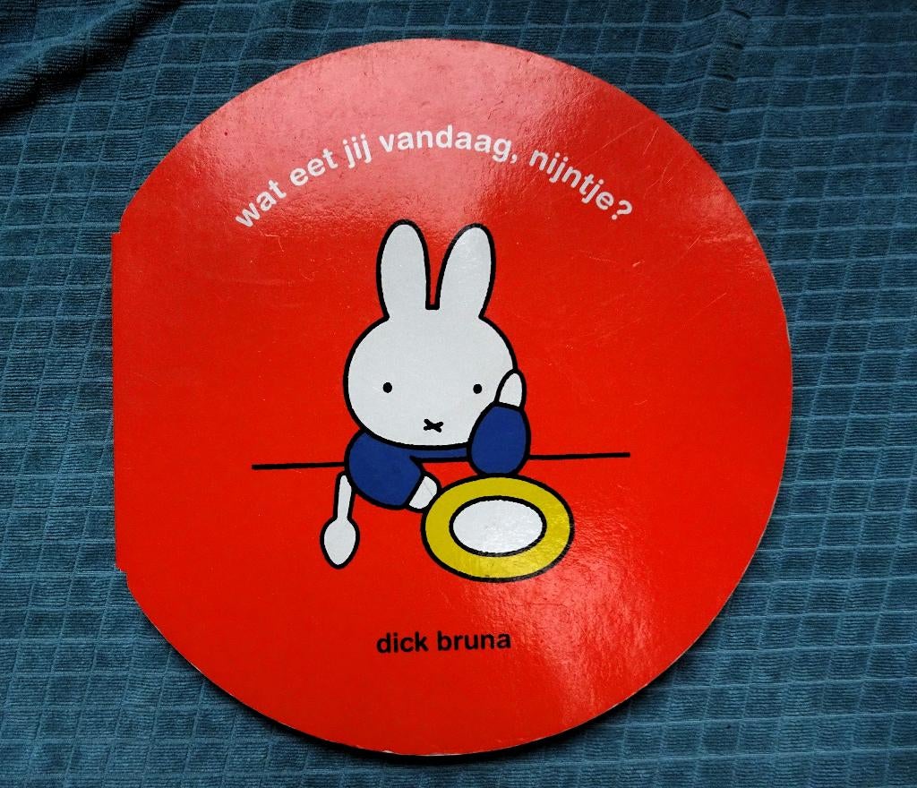 Wat Eet Jij Vandaag, Nijntje? (rond Ø 26 cm) - Dick Bruna, Verzenden, Gelezen, Fictie algemeen