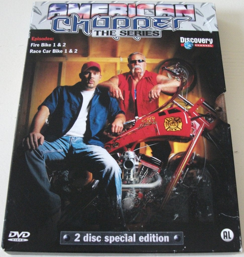 Dvd *** AMERICAN CHOPPER *** 2-Disc Boxset Seizoen 1: Box 3, Engels, Seizoen 1, Alle leeftijden, Nederlands