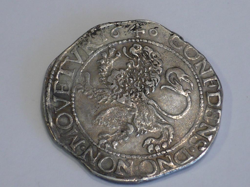 Prachtige zeldzaam zilveren Leeuwendaalder 1640 Utrecht., Vóór koninkrijk, Zilver, Losse munt, Overige waardes