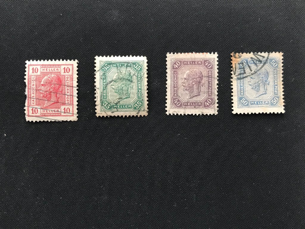 postzegels Oostenrijk, Ophalen of Verzenden, Gestempeld