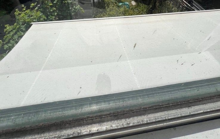 Zonnescherm, Ophalen, Zo goed als nieuw