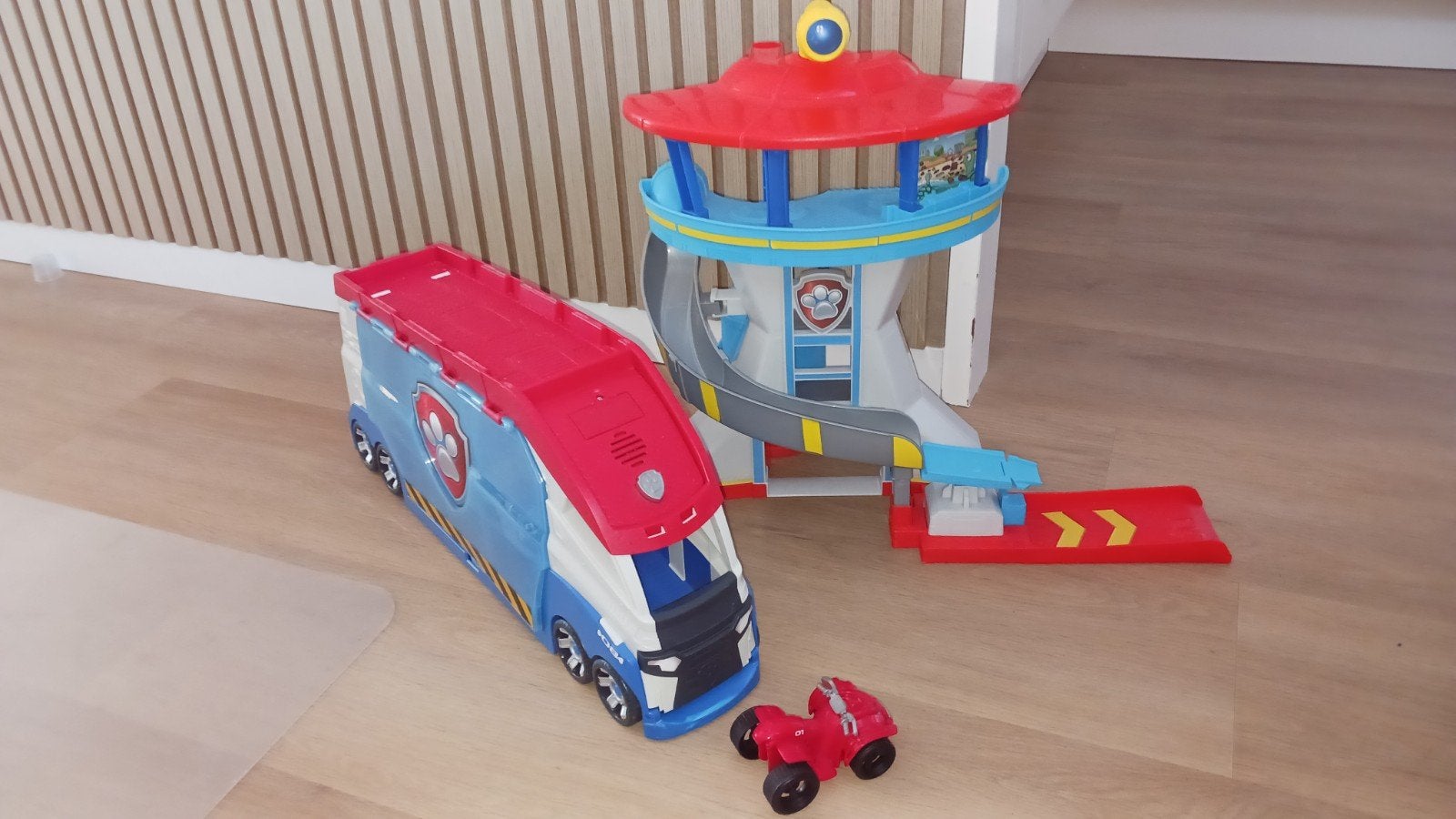 Paw Patrol Uitkijktoren en Patroller Voertuig Speelset, Ophalen of Verzenden, Gebruikt, Jongen of Meisje