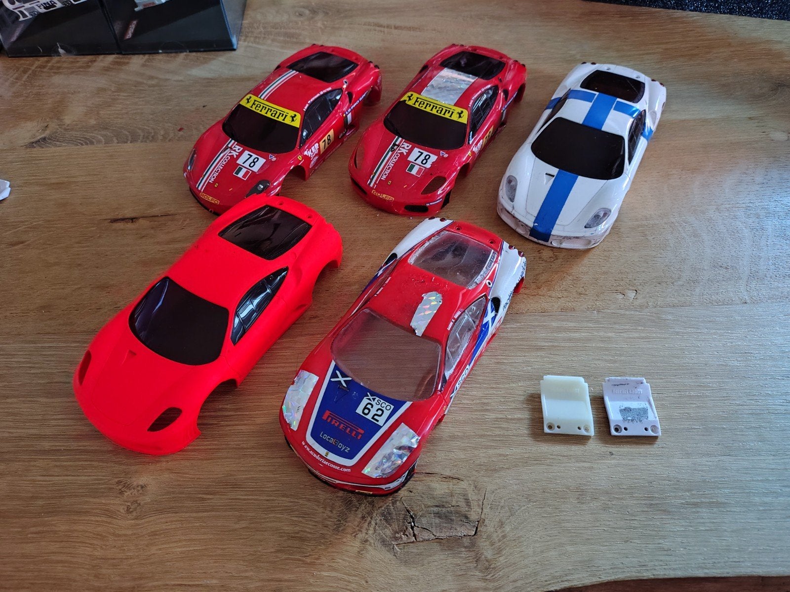 Kyosho Mini-Z Ferrari F430 Basher body's, Ophalen of Verzenden