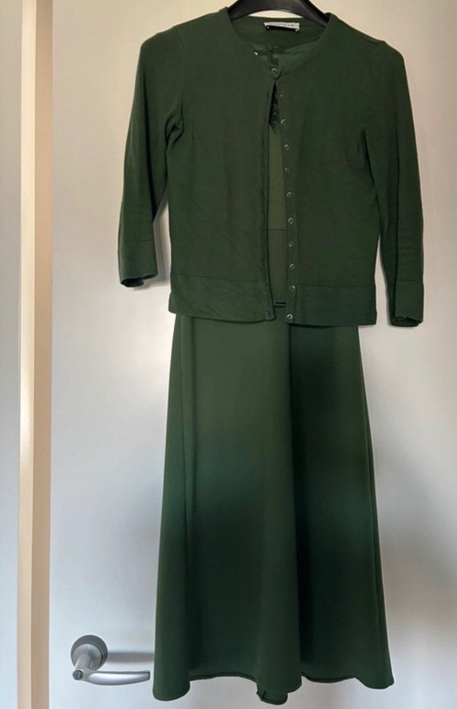 Vanilia prachtige nieuwe groene jurk maat 34, Kleding | Dames, Vanilia, Nieuw, Ophalen of Verzenden, Maat 34 (XS) of kleiner