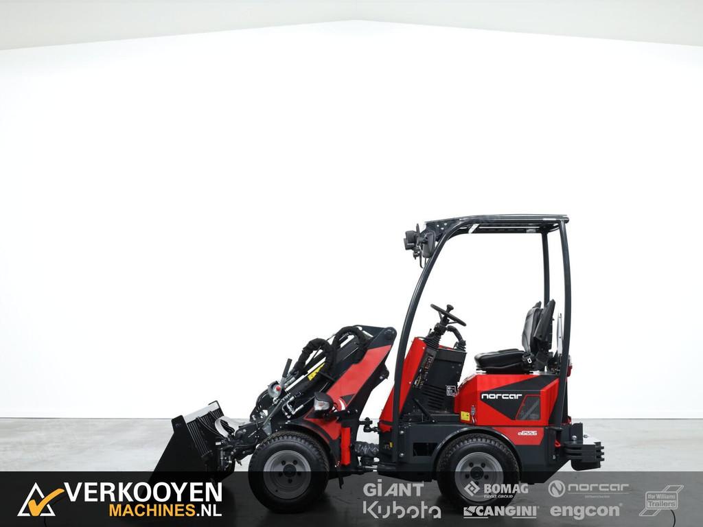 2024 Norcar a6226 VK9548 Minishovel Telescoop, Zakelijke goederen, Machines en Bouw | Kranen en Graafmachines, Wiellader of Shovel