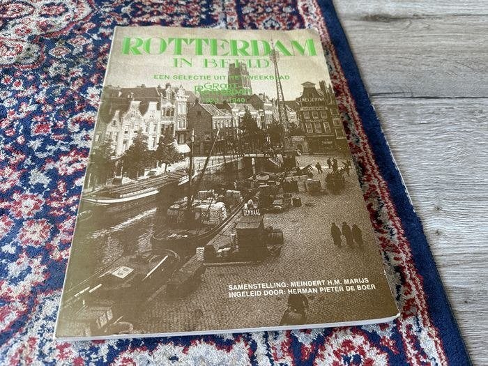 Rotterdam in Beeld. Een Selectie uit het weekblad Groot-Rott, Meindert Marijs., Ophalen of Verzenden, 20e eeuw of later, Gelezen