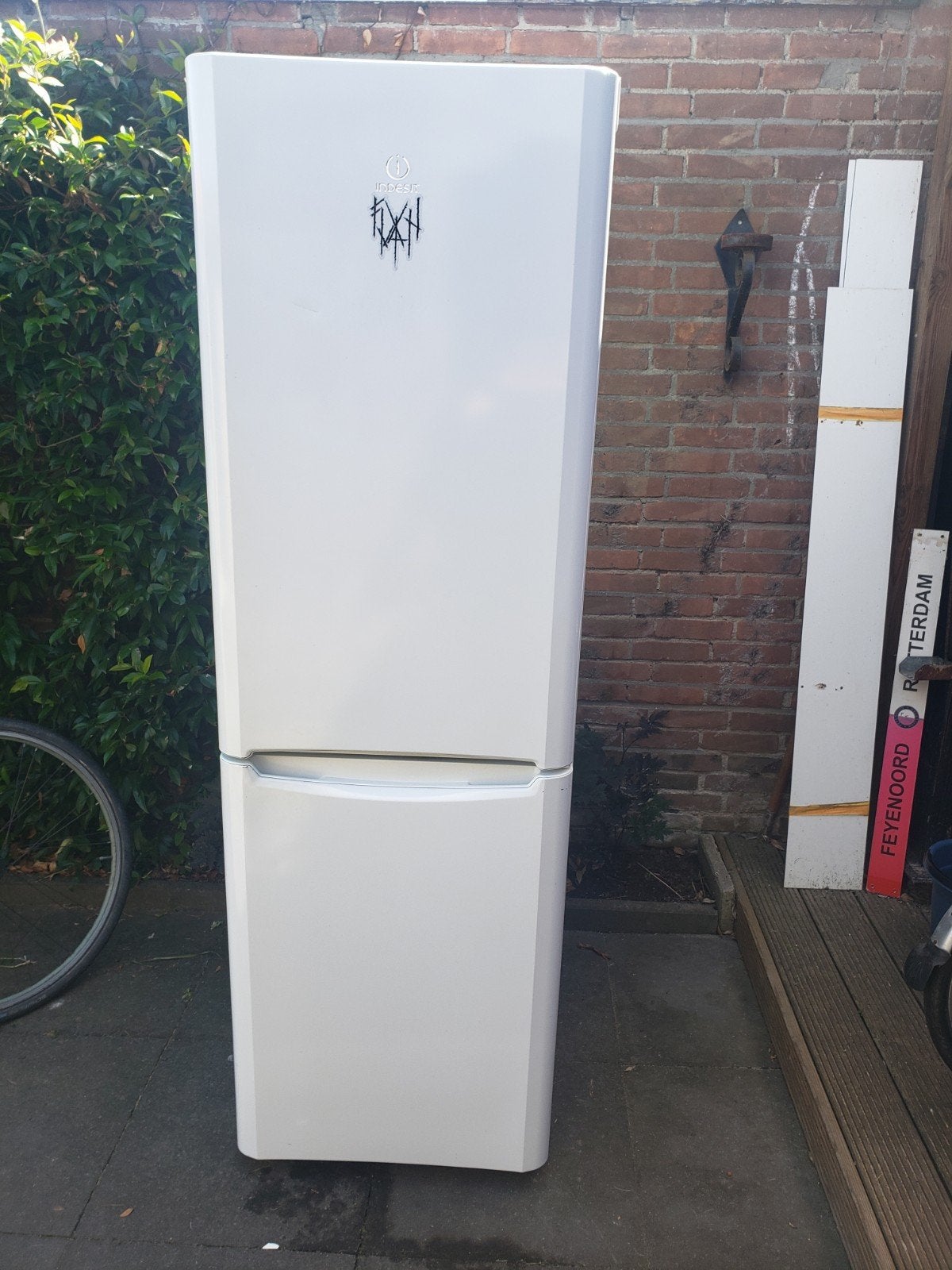 koel vries combinatie, Witgoed en Apparatuur, Koelkasten en IJskasten, Ophalen, Gebruikt, 200 liter of meer, Met aparte vriezer