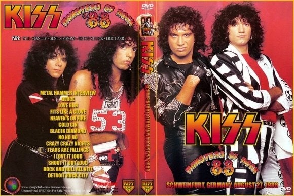 KISS- Monsters of rock, Schweinfurt, Germany 1988, Alle leeftijden, Ophalen of Verzenden, Nieuw in verpakking, Concert