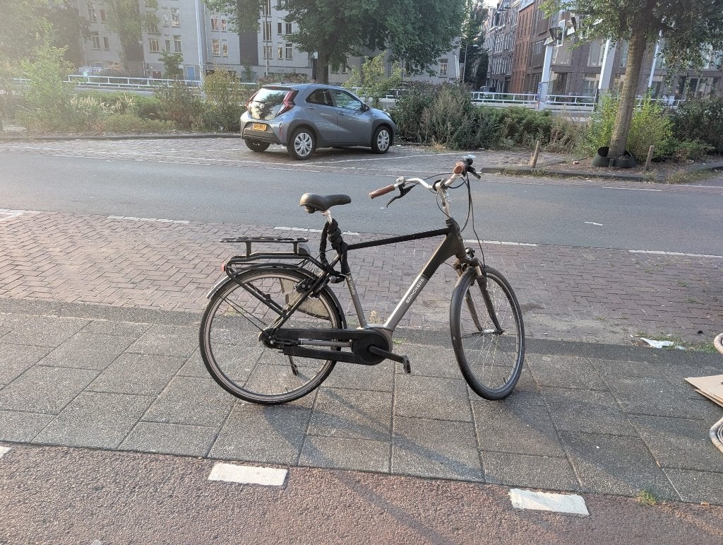 Brinckers Granville e-bike Bosch middenmotor | nieuwe remmen, Ophalen, Gebruikt, Brinckers, 50 km per accu of meer