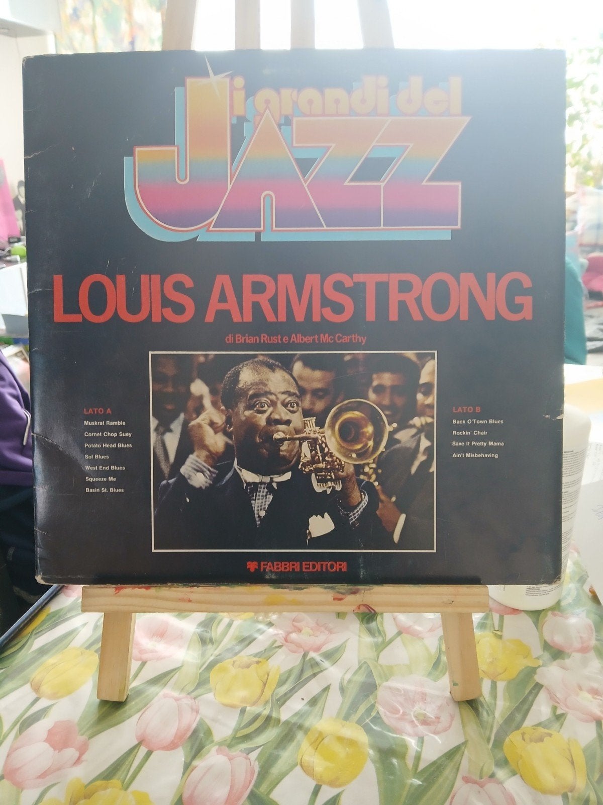 Louis Armstrong - I Grandi Del Jazz LP (Fabbri Editori), LP, Gebruikt, Ophalen of Verzenden, 12 inch