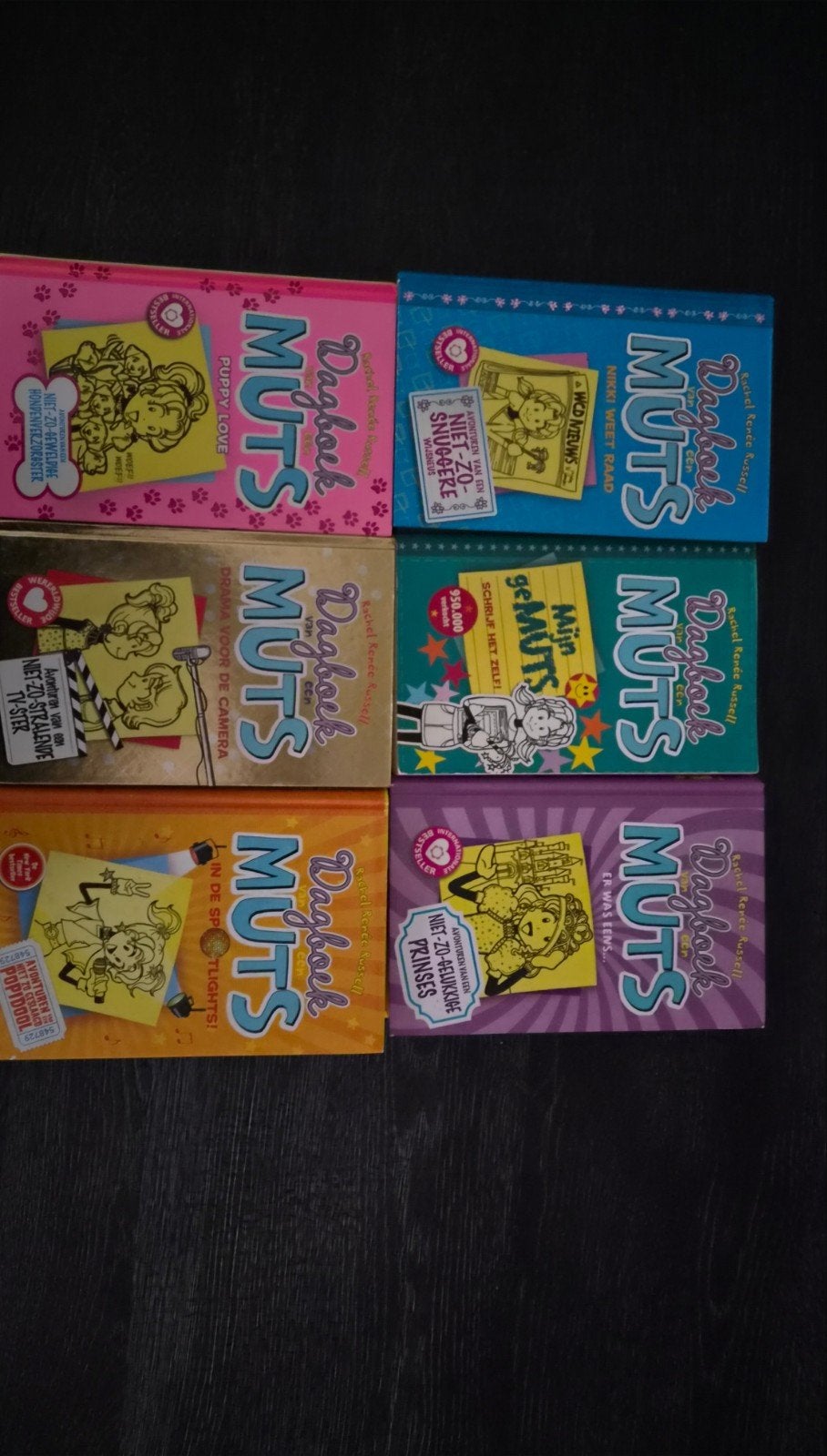Dagboek van een Muts - Nummers 3,5, 5, 7, 8, 10, Boeken, Ophalen of Verzenden, Zo goed als nieuw, Rachel Renée Russell, Fictie