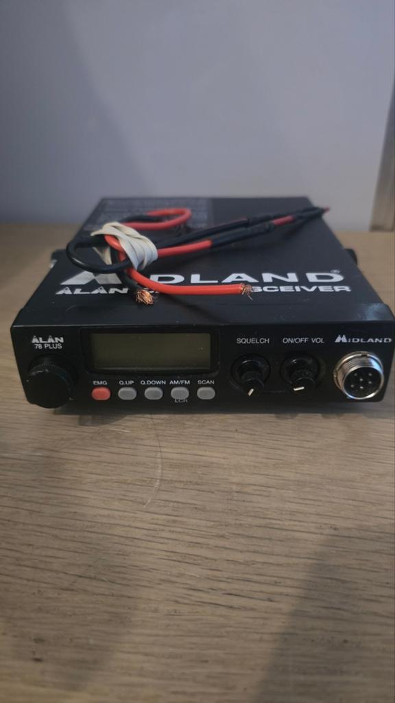 Midland Alan 78 Plus CB Transceiver, Telecommunicatie, Zenders en Ontvangers, Gebruikt, Zender en Ontvanger, Ophalen of Verzenden