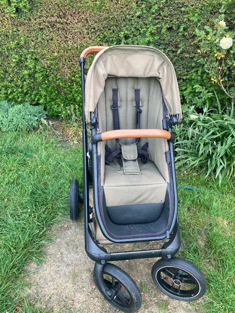 Complete Dubatti kinderwagen, Kinderen en Baby's, Kinderwagens en Combinaties, Gebruikt, Verstelbare duwstang, Combiwagen, Ophalen