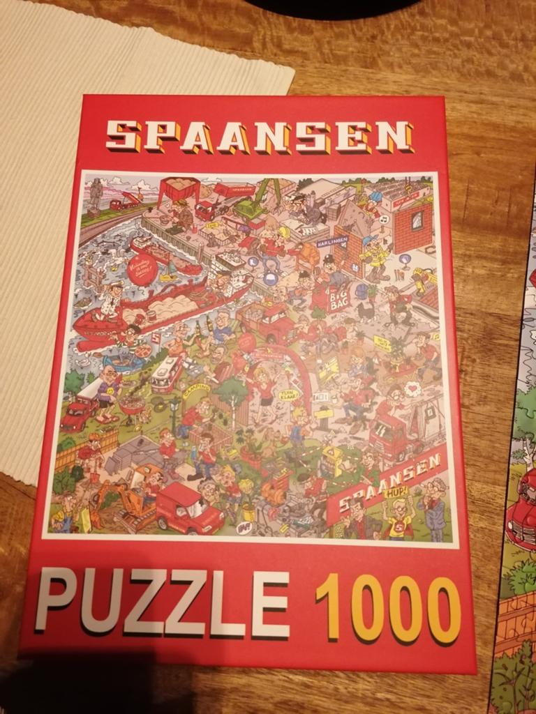 Puzzel 1000 st Spaansen verbinding is ons succes, Ophalen of Verzenden, 500 t/m 1500 stukjes, Zo goed als nieuw