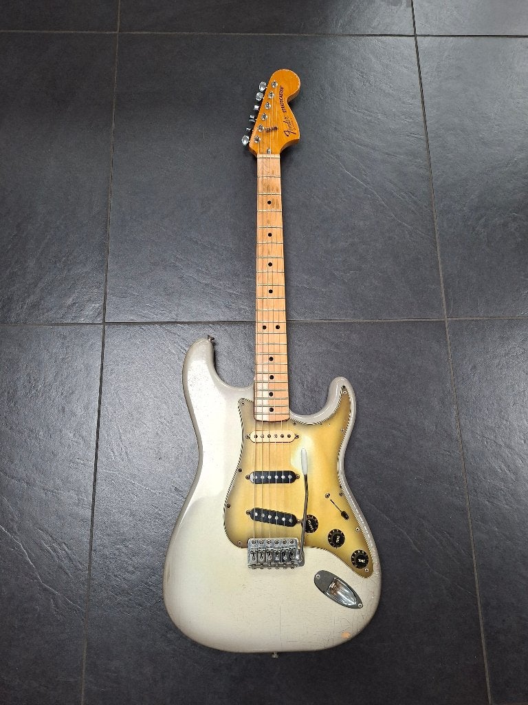 1979 Fender Stratocaster USA Antigua Sunburst, Ophalen, Gebruikt, Solid body, Fender