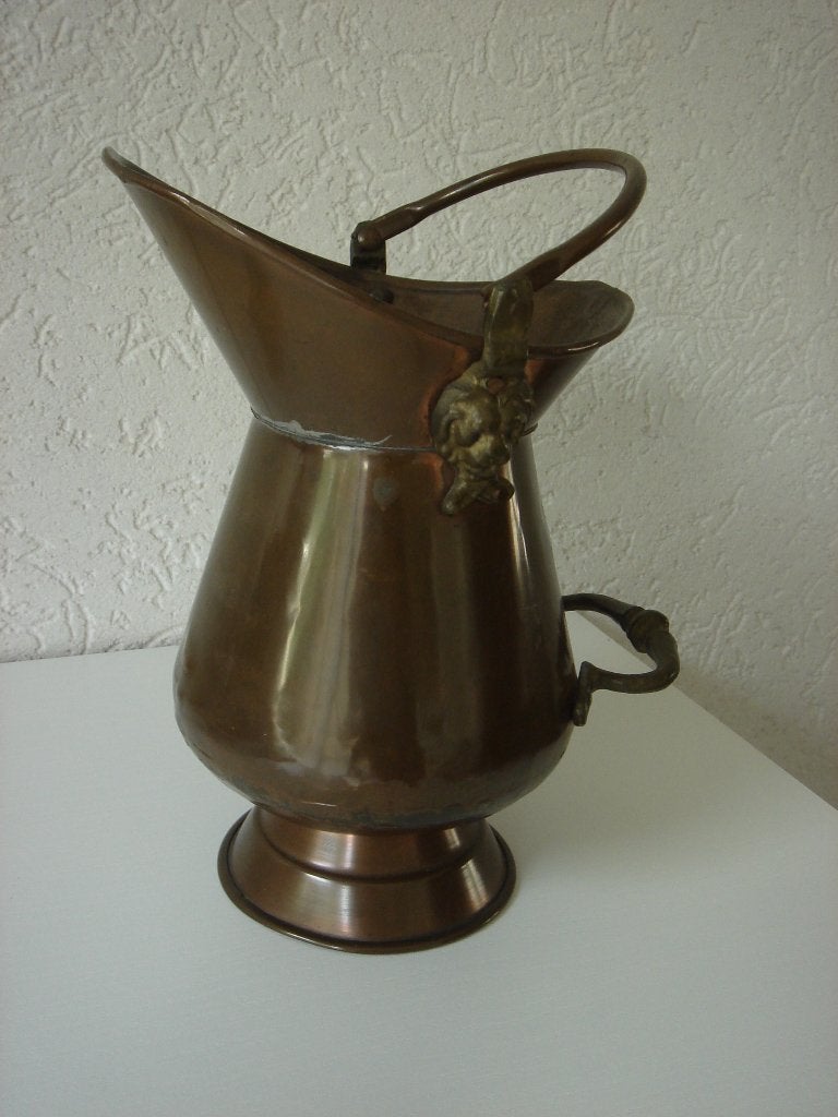 Koperen Kolenkan , Ophalen of Verzenden, Koper