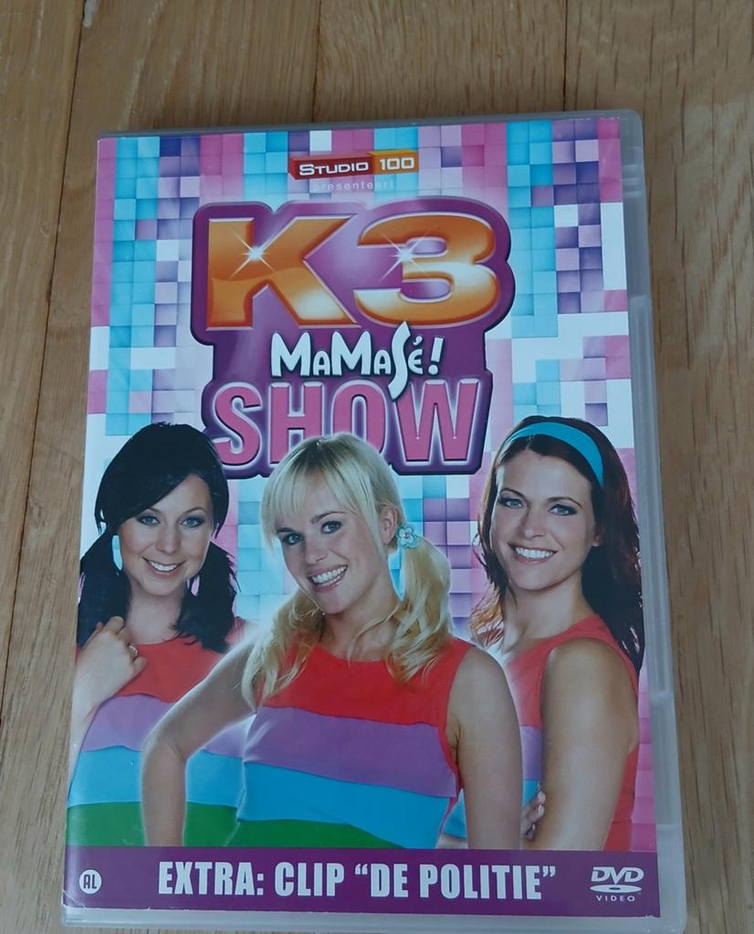 K3 MaMaSe ! Show, Cd's en Dvd's, Dvd's | Kinderen en Jeugd, Alle leeftijden, Ophalen of Verzenden, Zo goed als nieuw, Overige genres